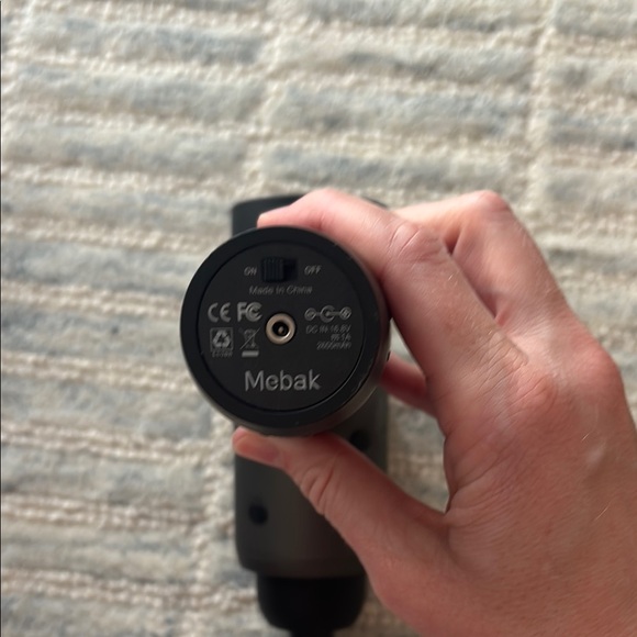 Mebak Gray and Black Massage Gun - Picture 3 of 5